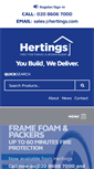 Mobile Screenshot of hertings.com
